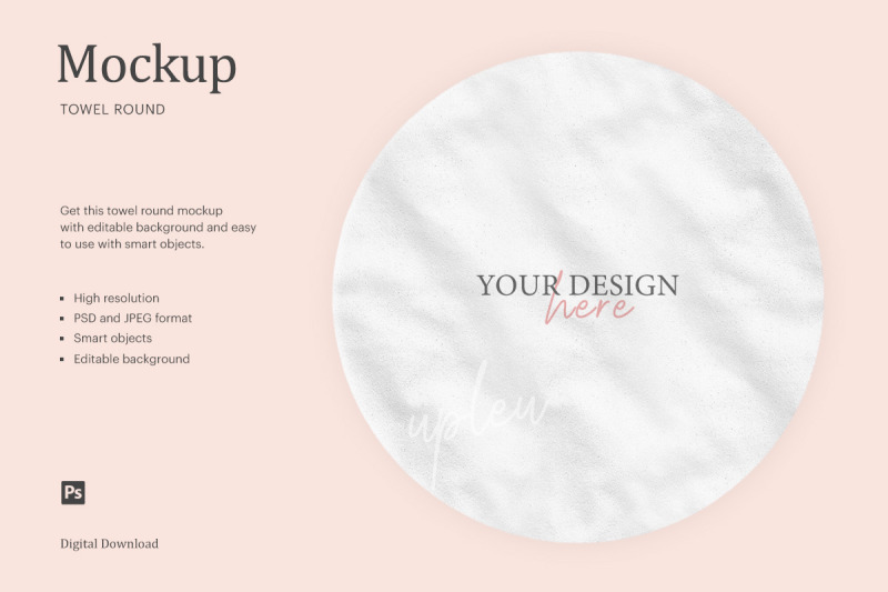 round-beach-towel-mockup-sublimation-round-towel-mockup