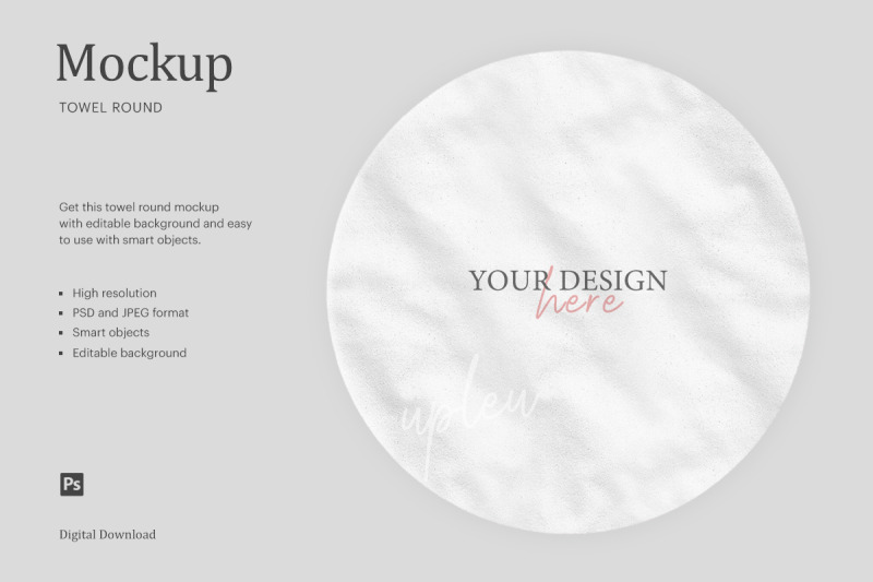 round-beach-towel-mockup-sublimation-round-towel-mockup