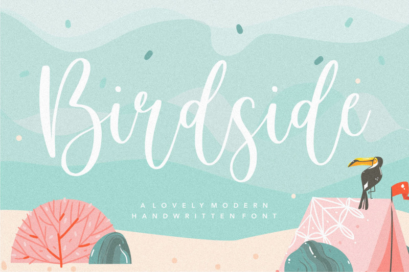 birdside-lovely-modern-handwritten-font