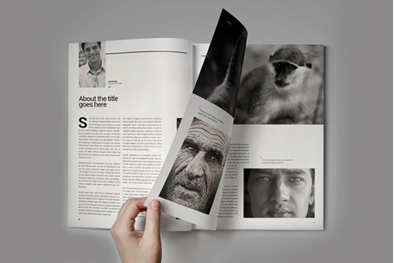 gaze-magazine-template
