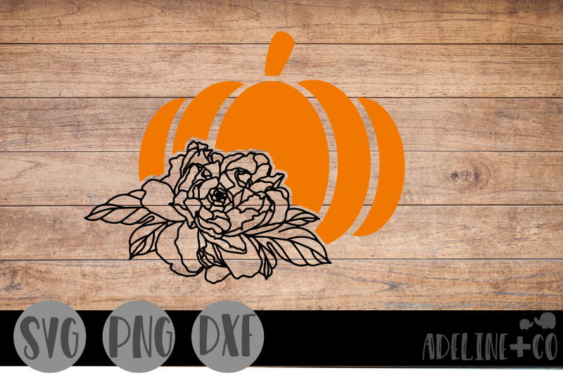 pumpkin-and-flowers-svg-png-dxf