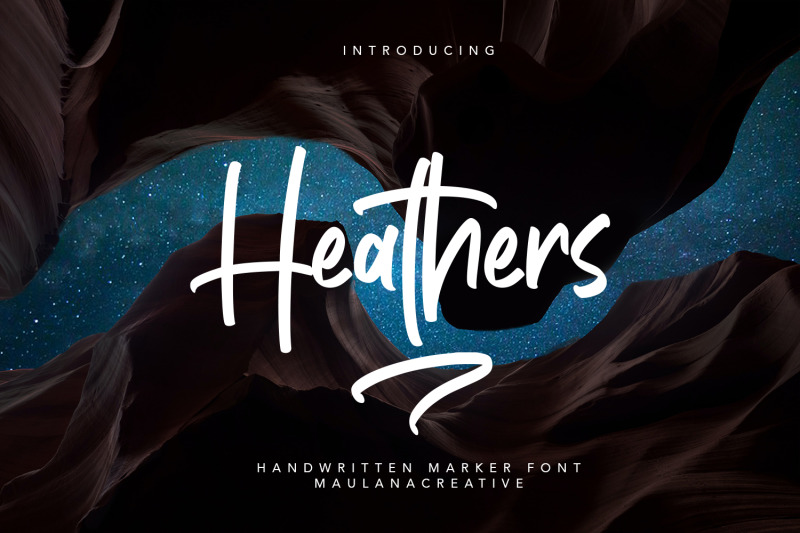 heathers-handwritten-brush-font