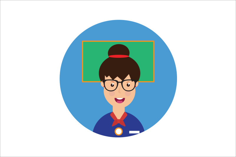 icon-character-teacher-uniform-blue