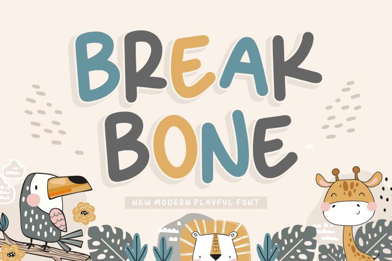breakbone-new-modern-playful-font