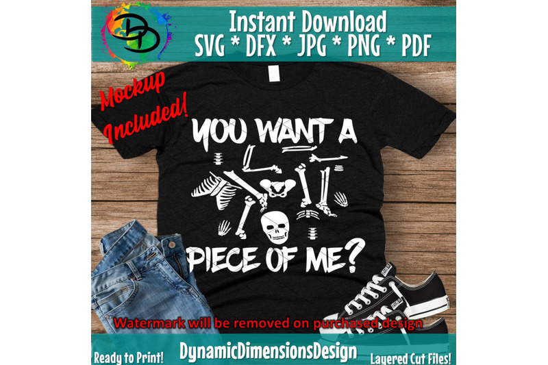Skeleton Want A Piece Of Me Svg Bones Costume Halloween Tshirt Sk By Dynamic Dimensions Thehungryjpeg Com