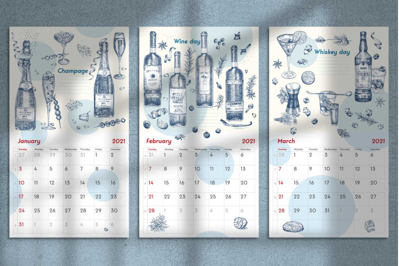 bartender-wall-calendar-2021
