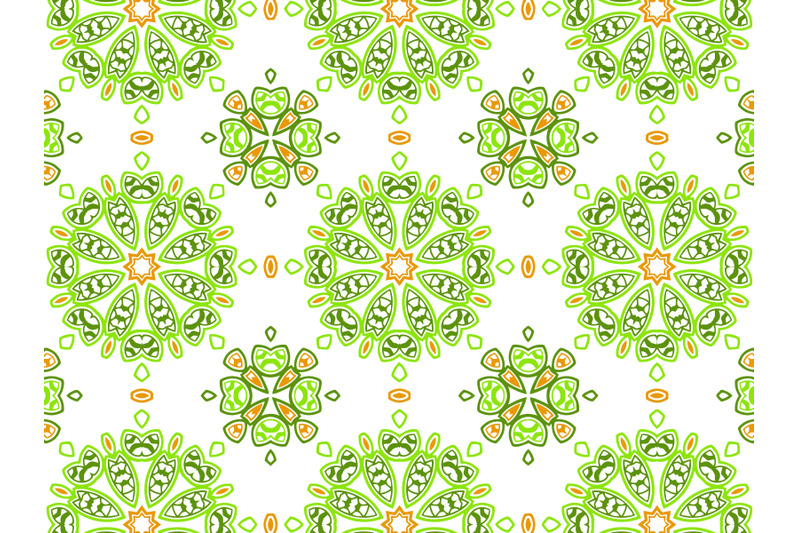 pattern-abstract-orange-green-color