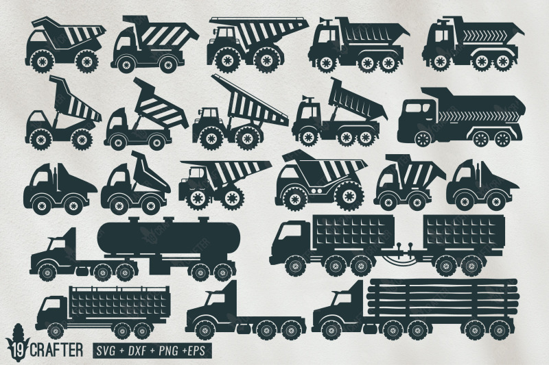haul-truck-dump-truck-gasoline-tank-truck-svg-bundle