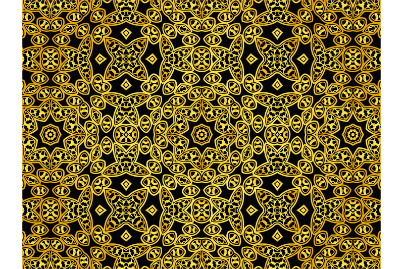 pattern-abstract-gold-color-design