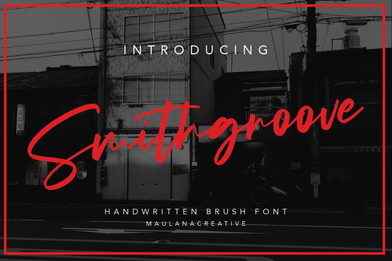 smithgroove-handwritten-brush-font