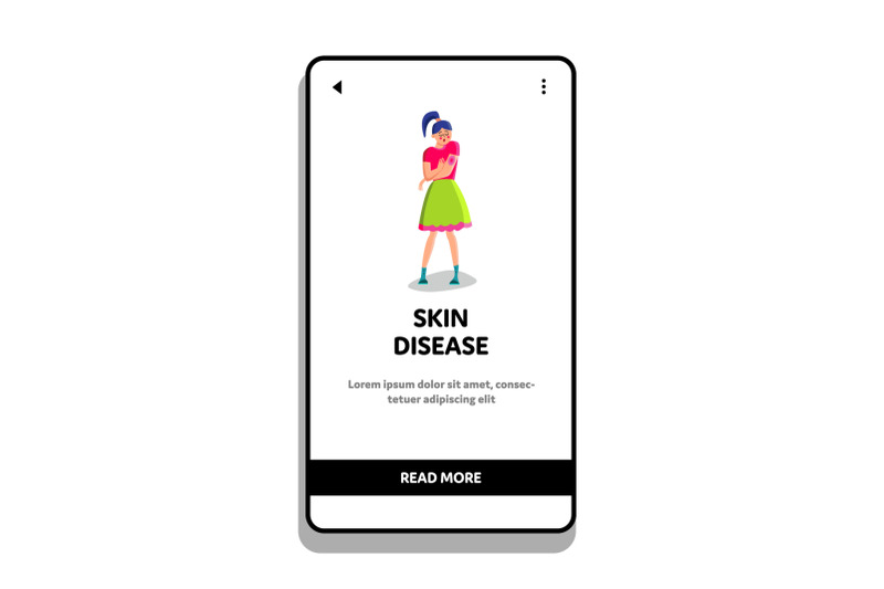 dermatology-skin-disease-young-woman-hand-vector