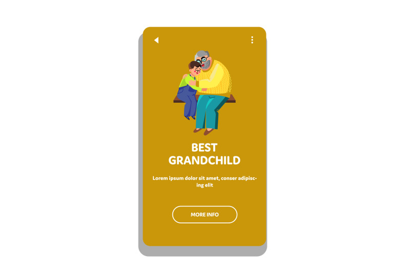 best-grandchild-hugging-with-grandfather-vector-illustration