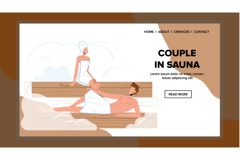 couple-in-sauna-beauty-salon-resort-service-vector