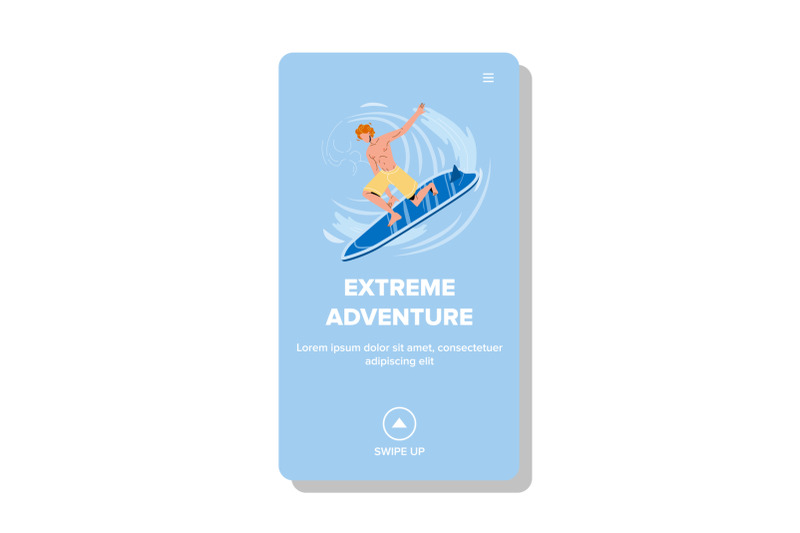 extreme-adventure-and-active-water-sport-vector