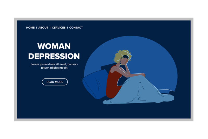 woman-depression-sitting-in-bed-night-time-vector