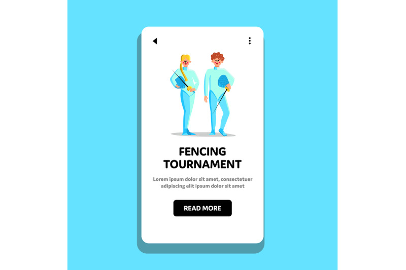 sport-fencing-tournament-and-championship-vector-illustration