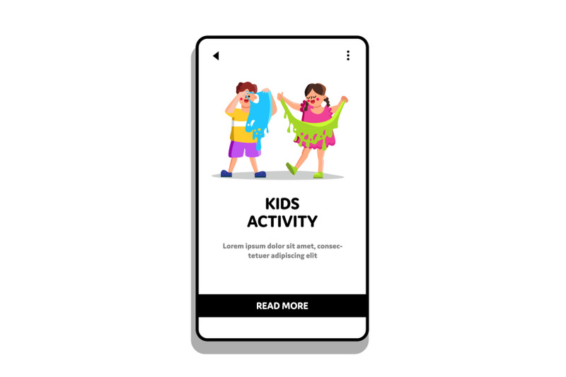 kids-activity-and-funny-leisure-play-time-vector