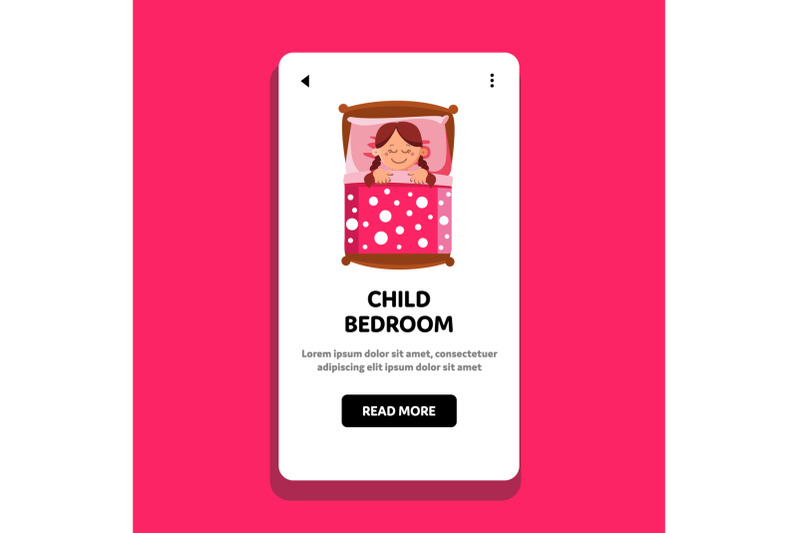 child-bedroom-sleeping-little-girl-kid-vector