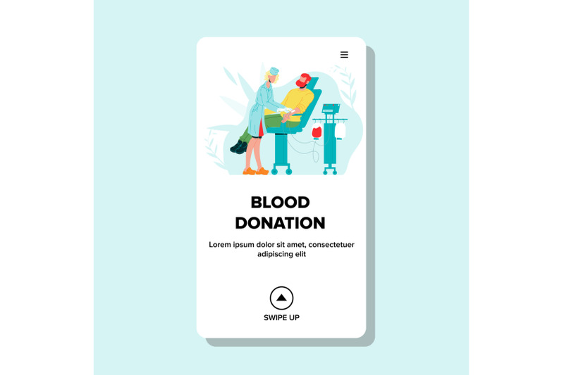 blood-donation-volunteer-in-clinic-cabinet-vector