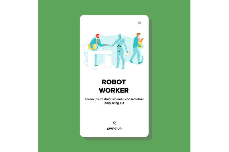 robot-worker-handshake-boss-cyber-employee-vector