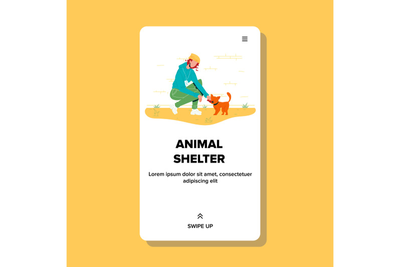 animal-shelter-girl-feeding-homeless-cat-vector