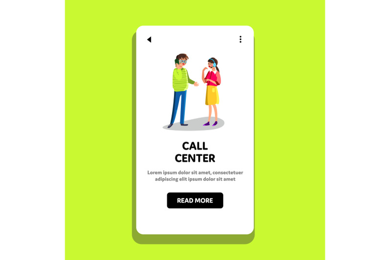 call-center-assistance-or-consultation-vector-illustration