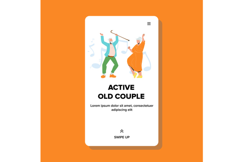 active-old-couple-dancing-dance-funny-time-vector