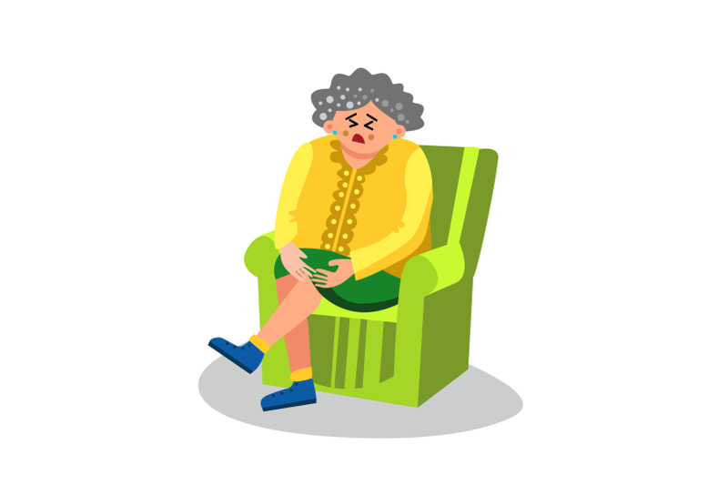 elderly-woman-with-arthritis-sit-in-chair-vector