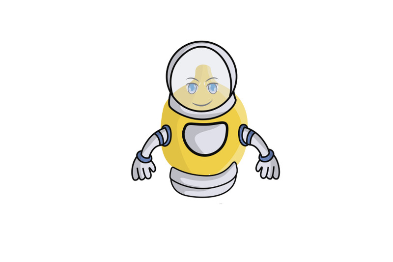 lemon-fruit-astronaut-cartoon-character