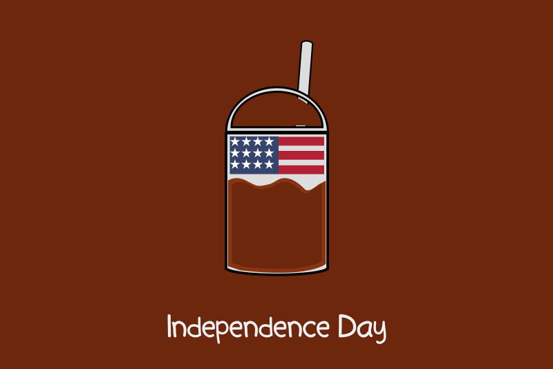 cola-cup-with-american-flag-illustration