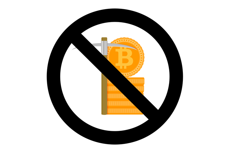 ban-mine-bitcoin-symbol