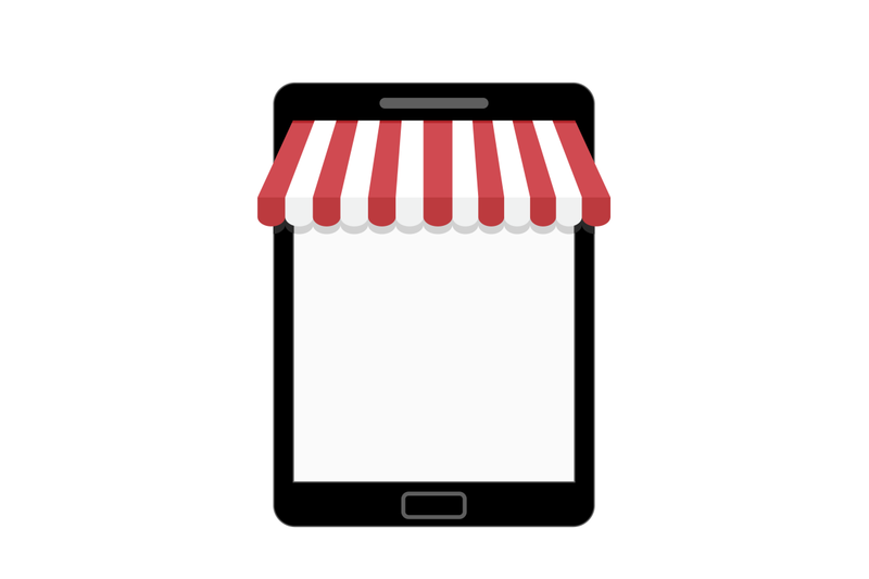 tablet-with-striped-awning-template-for-web-shop