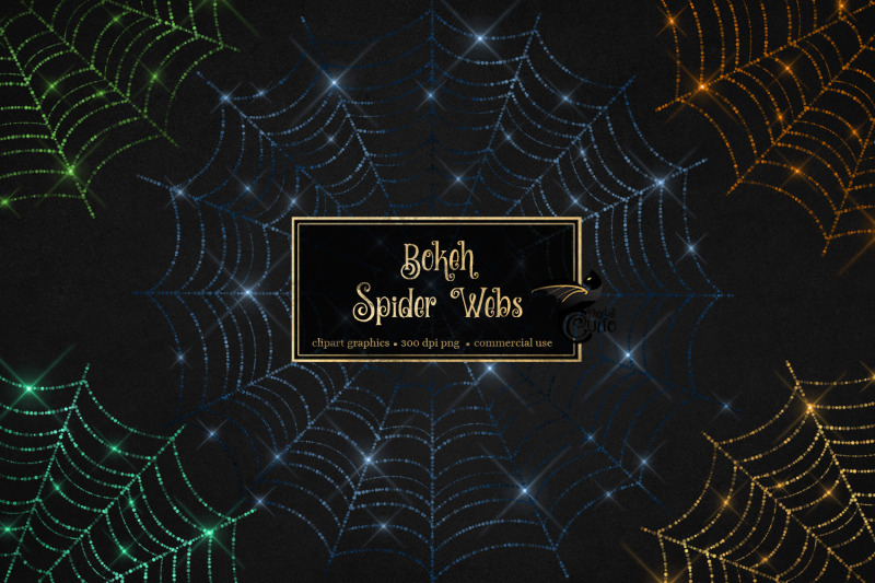 bokeh-spider-webs