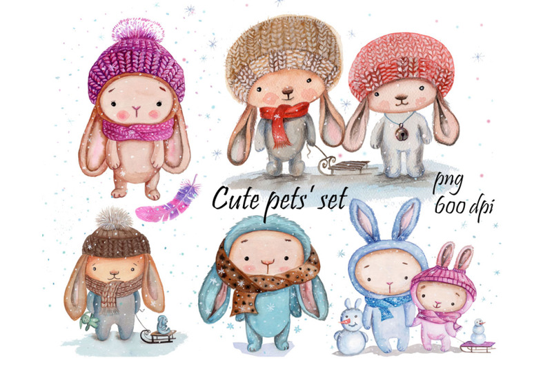 cute-pets-039-set