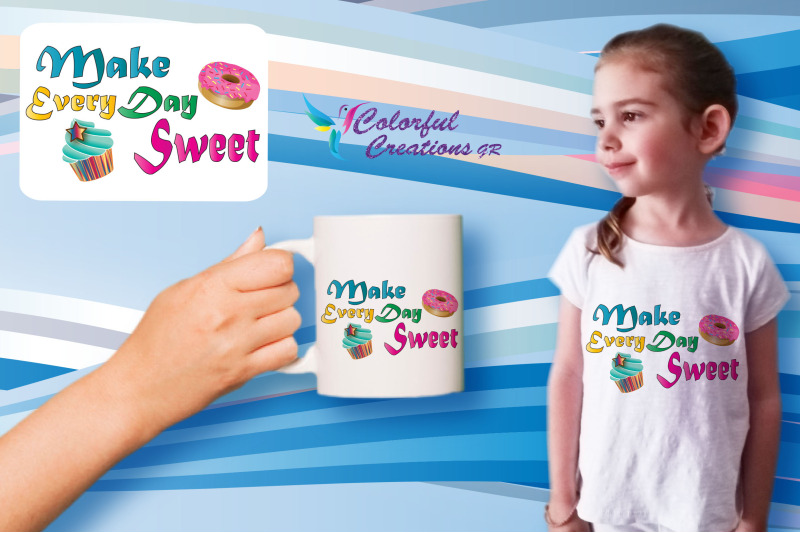 make-every-day-sweet-digital-stamp-sweet-cupcake-stamp-donut-stamp