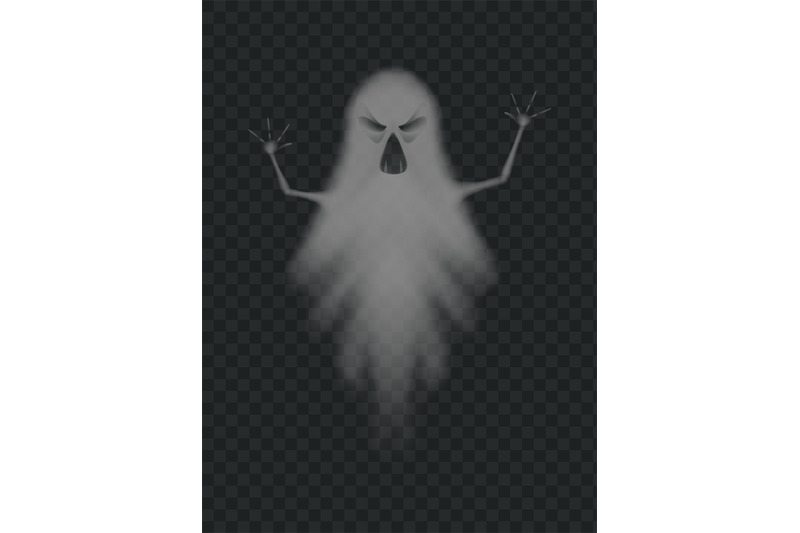 evil-ghost-scaring-with-frightening-face-halloween-monster-silhouette