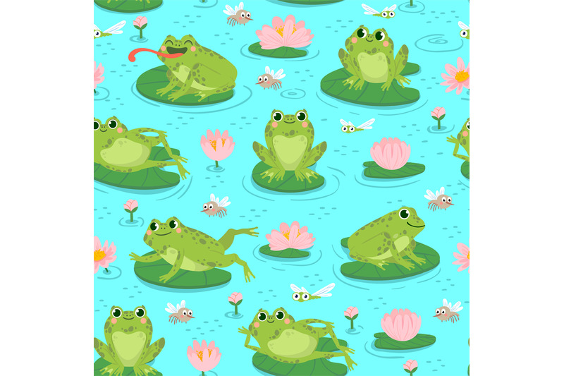 frog-seamless-pattern-repeating-cute-frogs-and-aquatic-plants-baby-sh
