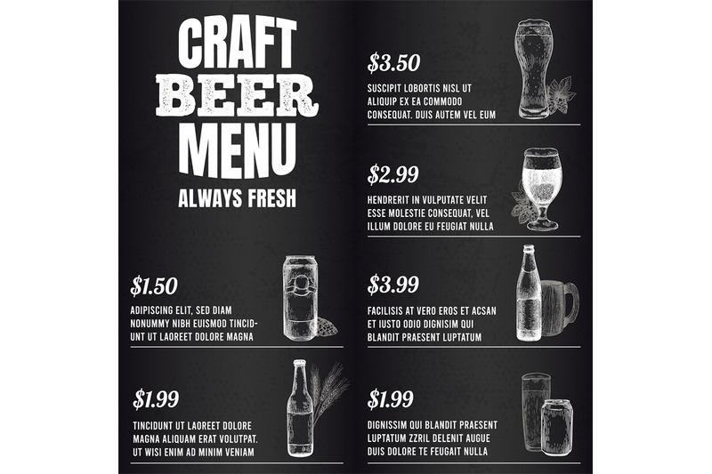 pub-menu-beer-drink-menu-for-restaurant-or-cafe-template-design-glas