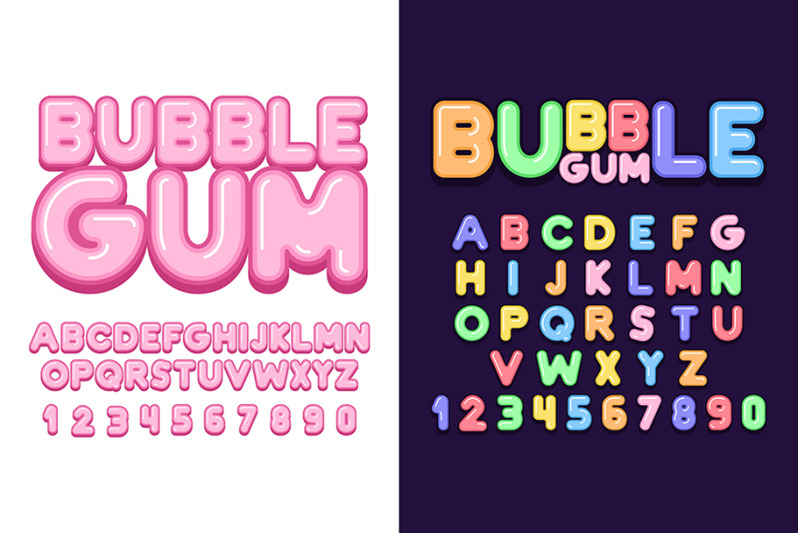 bubble-gum-font