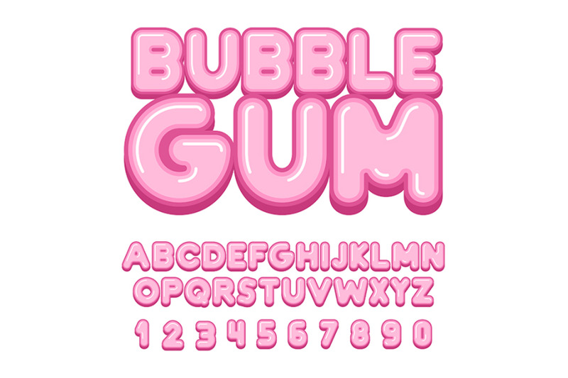 bubble-gum-font