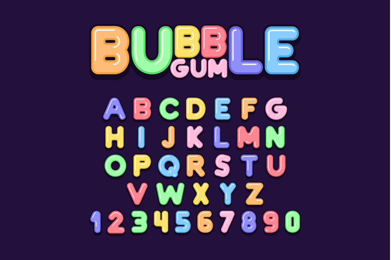 bubble-gum-font