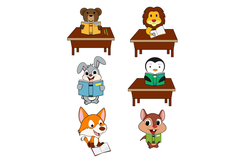 cute-animal-school