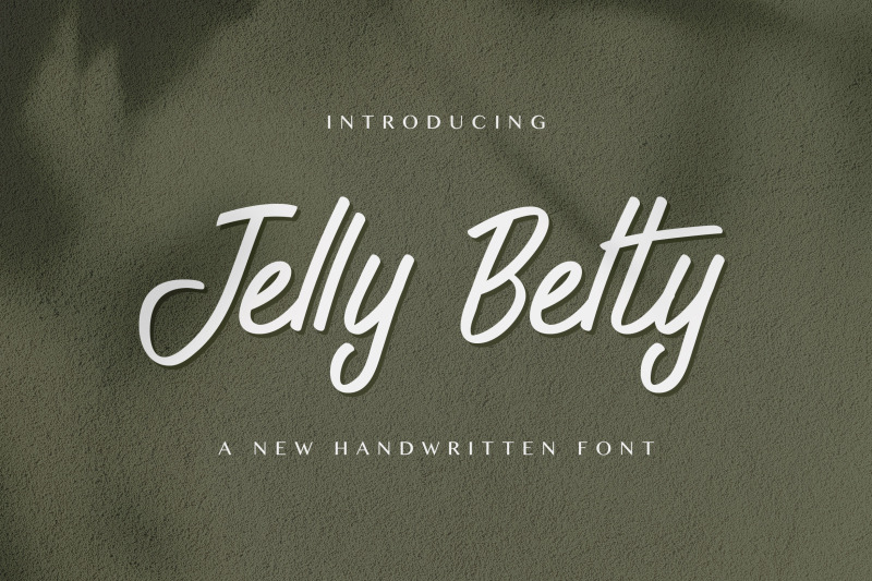 jelly-belty-handwritten-font