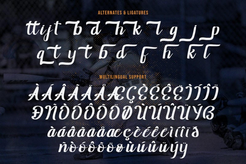 jarida-bold-script-font