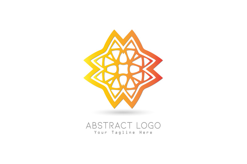 logo-abstract-gold-color-design