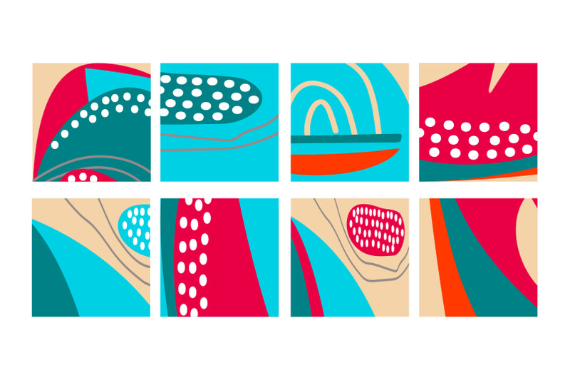 set-of-fun-hand-drawn-colorful-shapes-doodle-objects-lines-and-dots
