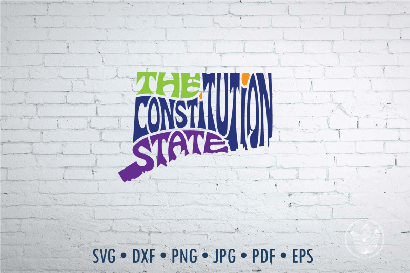 the-constitution-state-word-art-connecticut-svg-dxf-eps-png-jpg