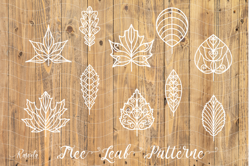 tree-leaf-pattern-collection