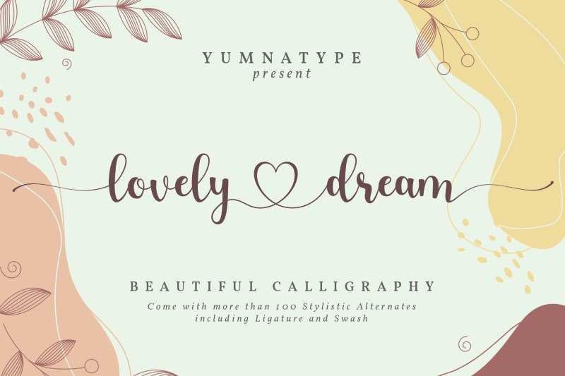 lovely-dream-beautiful-calligraphy-font