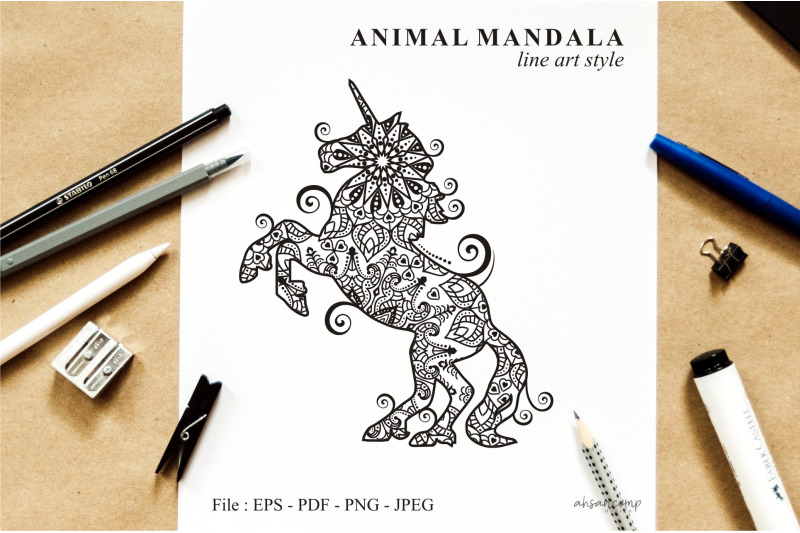 unicorn-mandala-vector-line-art-style-03